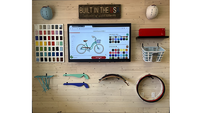 EBC's dealer program includes a dealer wall that shows custom options. EBC's dealer program includes a dealer wall that shows custom options.